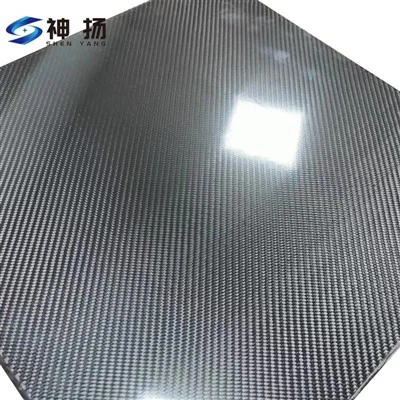 Tấm sợi carbon bóng loáng